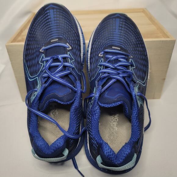 Hoka- Women's Gaviota Blue athletic tennis shoes- size 8.5 - Picture 4 of 7